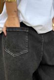 Duran Barrel Leg Jean Vintage Black